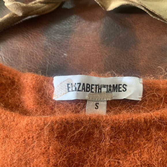 ELIZABETH & JAMES Alpaca Wool Shrug Sweater - Picture 2 of 5